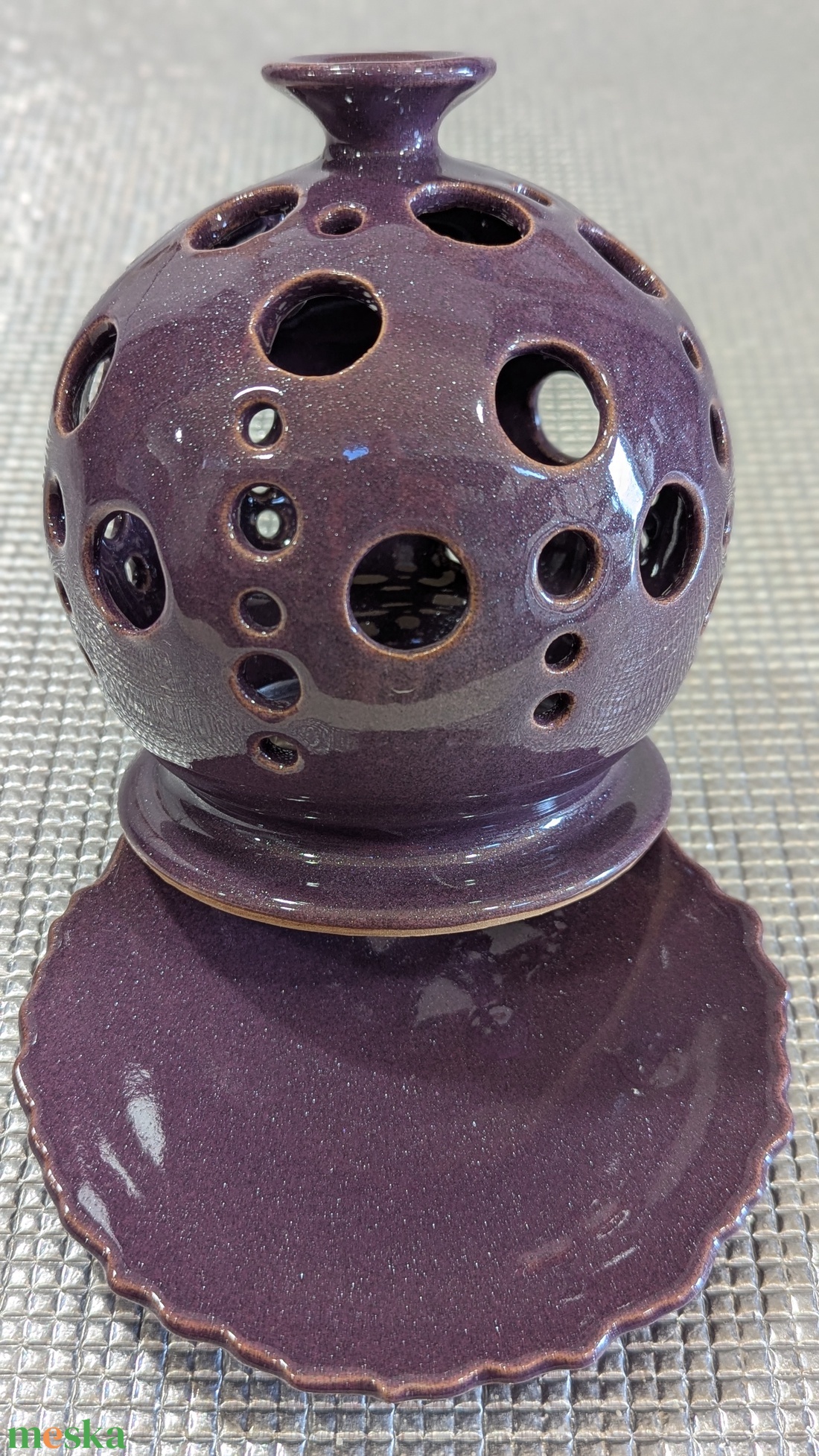 Kerámia mécsestartó - művészet - szobor - kerámia - Meska.hu Kerámia mécsestartó - művészet - szobor - kerámia - Meska.hu
