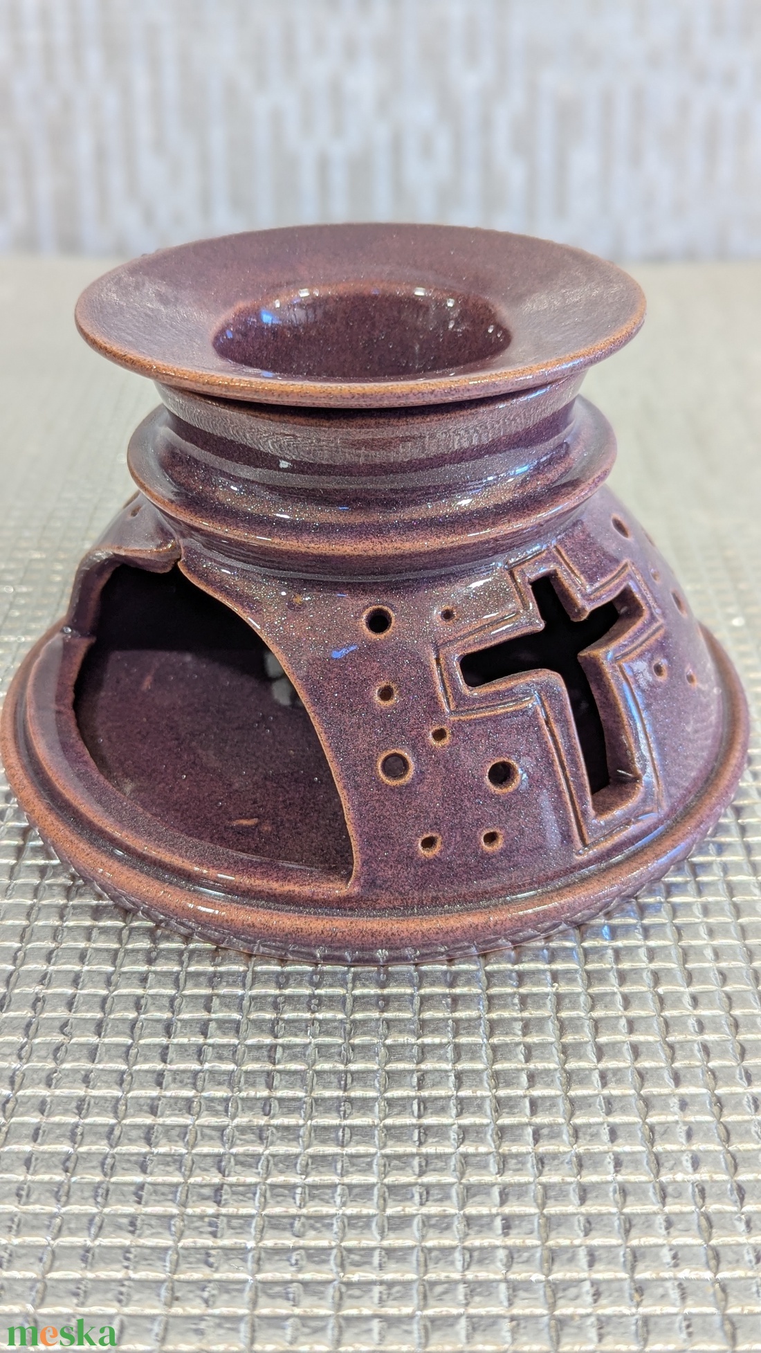 Kerámia párologtató - művészet - szobor - kerámia - Meska.hu