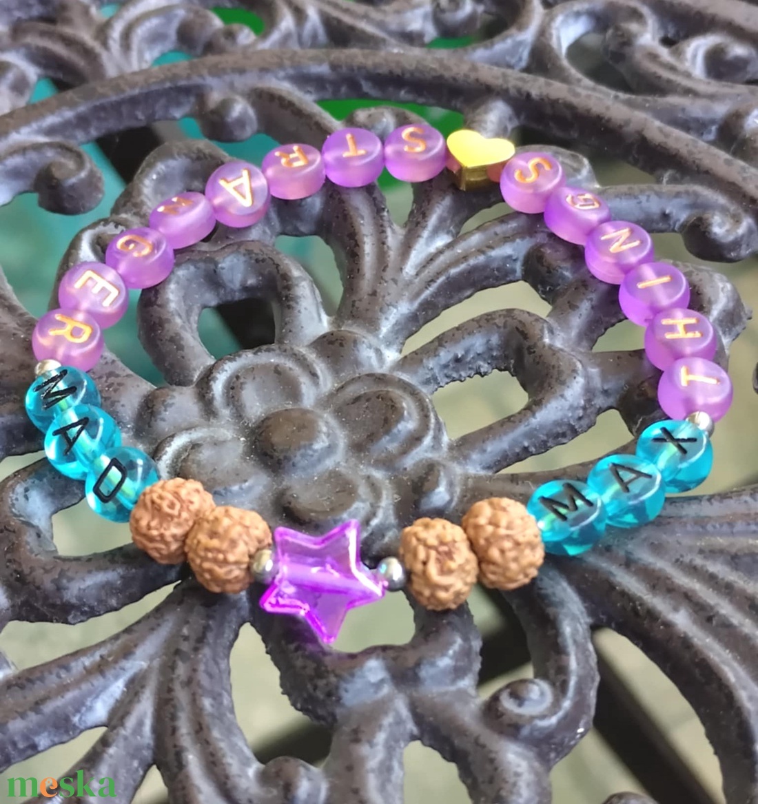 STRANGER THINGS, MAD MAX ásványkarkötő  - ékszer - karkötő - ásványkarkötő - Meska.hu