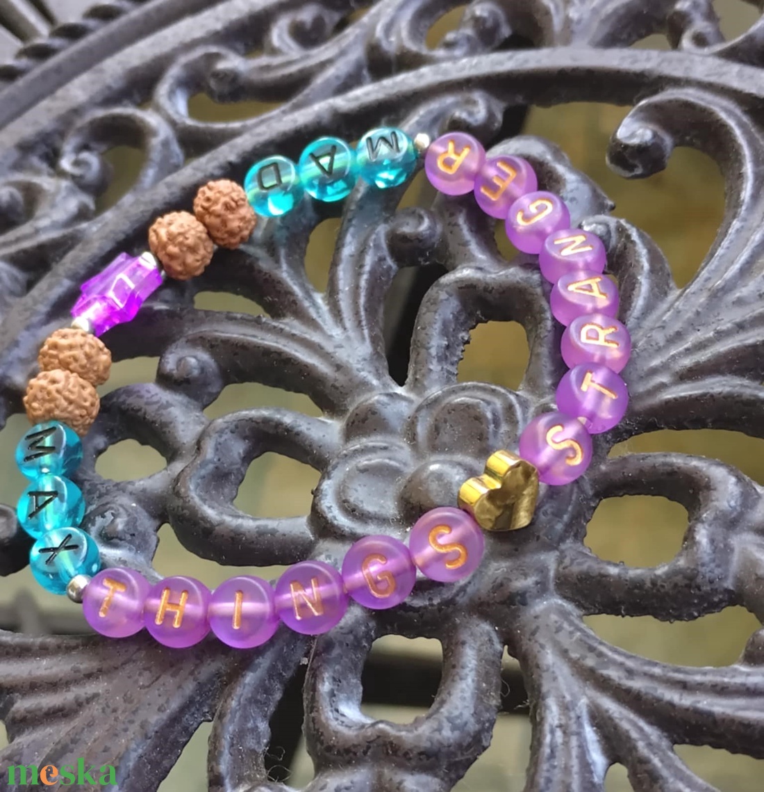 STRANGER THINGS, MAD MAX ásványkarkötő  - ékszer - karkötő - ásványkarkötő - Meska.hu