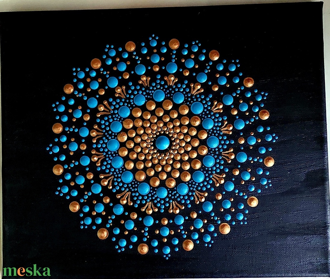 Energia áramlása mandala - otthon & életmód - dekoráció - spiritualitás - mandala - Meska.hu
