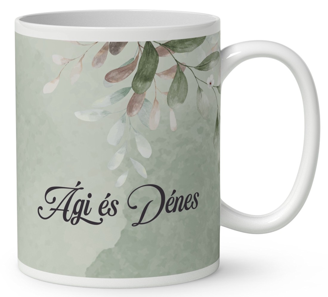 Névvel kérhető - Forró szívek, hideg lábak mintás bögre - otthon & életmód - konyhafelszerelés, tálalás - tálalás - bögre & csésze - Meska.hu