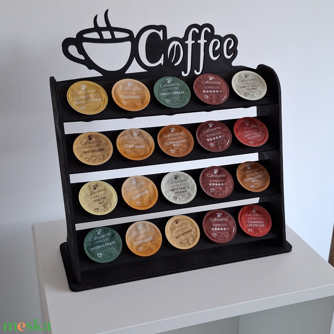 Kávékapszula tartó - otthon & életmód - konyhafelszerelés, tálalás - konyhai tárolás - tea & kávé tárolás - Meska.hu Kávékapszula tartó - otthon & életmód - konyhafelszerelés, tálalás - konyhai tárolás - tea & kávé tárolás - Meska.hu