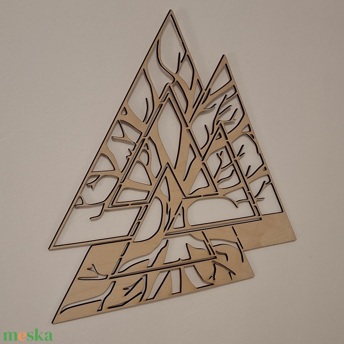 Valknut szimbólum - otthon & életmód - dekoráció - kép & falikép - fából készült kép - Meska.hu Valknut szimbólum - otthon & életmód - dekoráció - kép & falikép - fából készült kép - Meska.hu