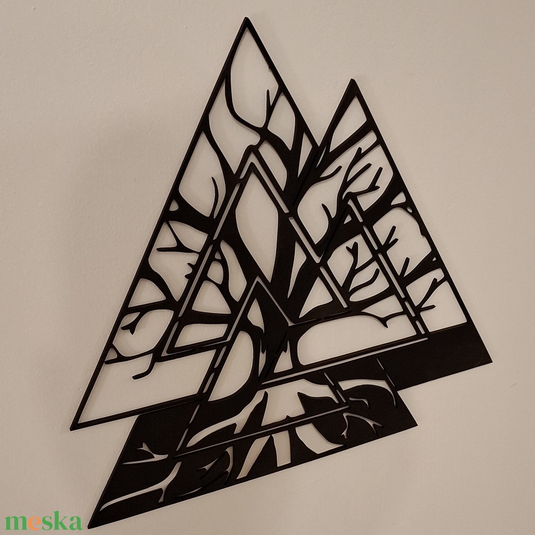 Valknut szimbólum - otthon & életmód - dekoráció - kép & falikép - fából készült kép - Meska.hu Valknut szimbólum - otthon & életmód - dekoráció - kép & falikép - fából készült kép - Meska.hu