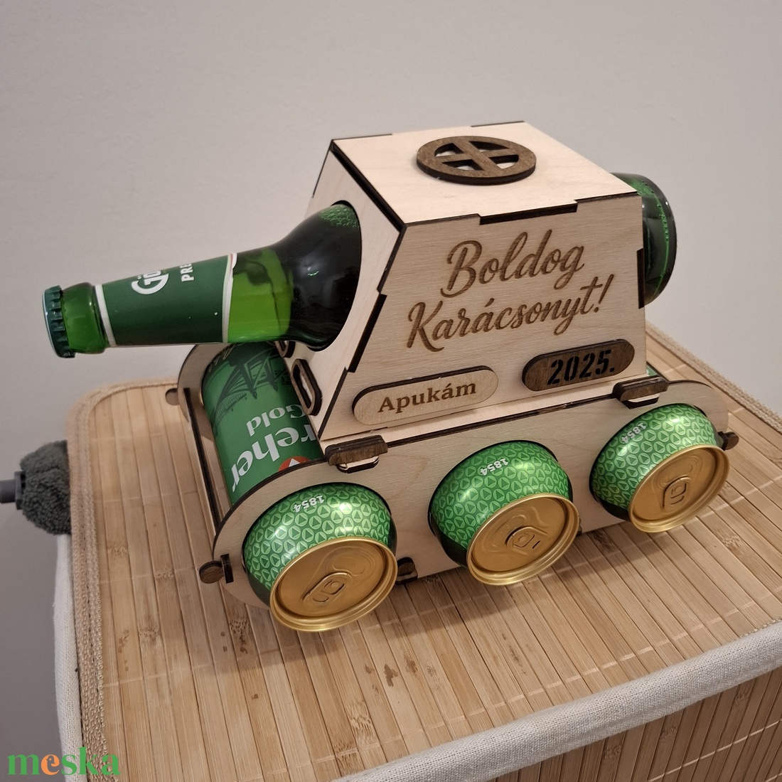 Fa sör tartó tank - otthon & életmód - konyhafelszerelés, tálalás - italos kellékek - sörtartó - Meska.hu
