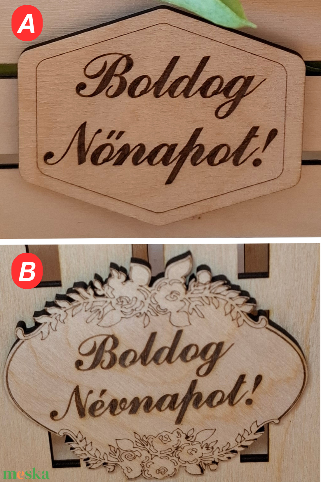 Lézervágott ajándék virágos kosár - ünnepi díszek, dekorációk - húsvéti díszek és dekorációk - húsvéti kosár - Meska.hu