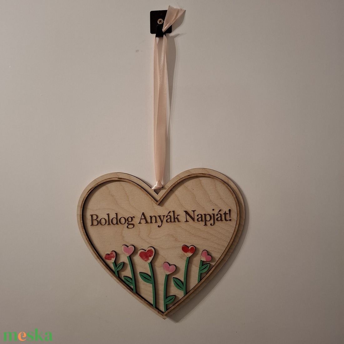 Ujjlenyomatos Anyák napi dísz - baba - mama - babaemlékek - baba emlékőrző - Meska.hu