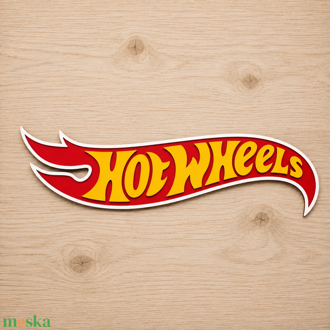 Hotwheels felirat - otthon & életmód - dekoráció - fali és függő dekoráció - falra akasztható dekor - Meska.hu