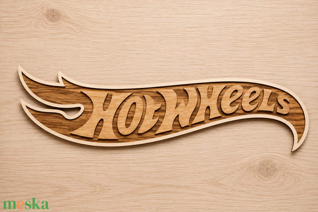 Hotwheels felirat - otthon & életmód - dekoráció - fali és függő dekoráció - falra akasztható dekor - Meska.hu