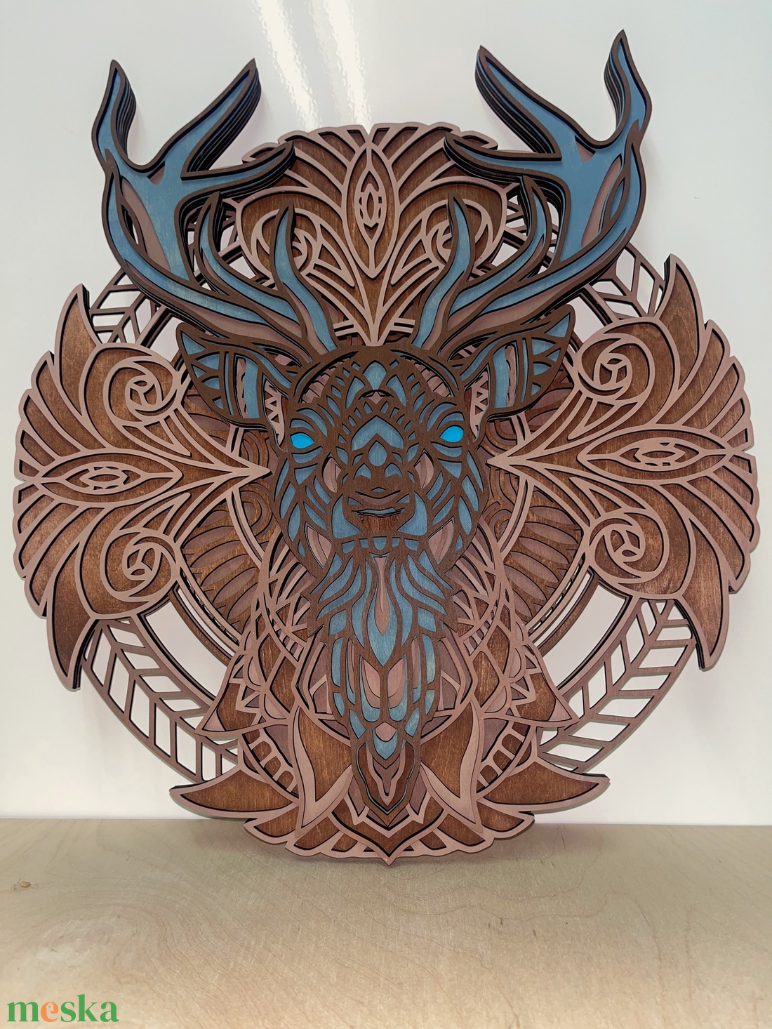 Szarvas Mandala - otthon & életmód - dekoráció - kép & falikép - 3d képek - Meska.hu