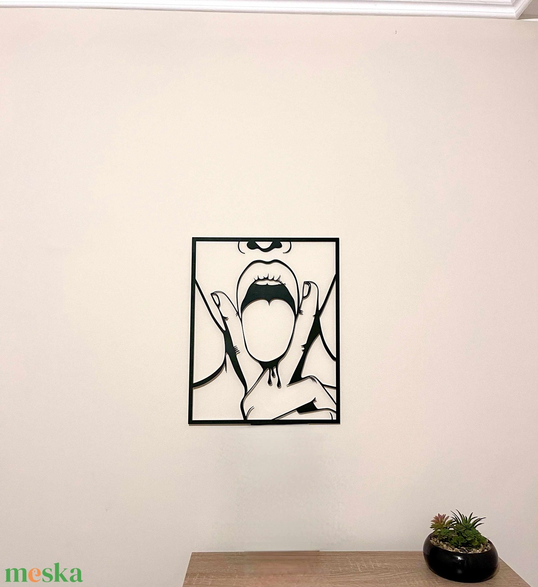 Erotikus Pop Art falidísz - otthon & életmód - dekoráció - fali és függő dekoráció - falra akasztható dekor - Meska.hu