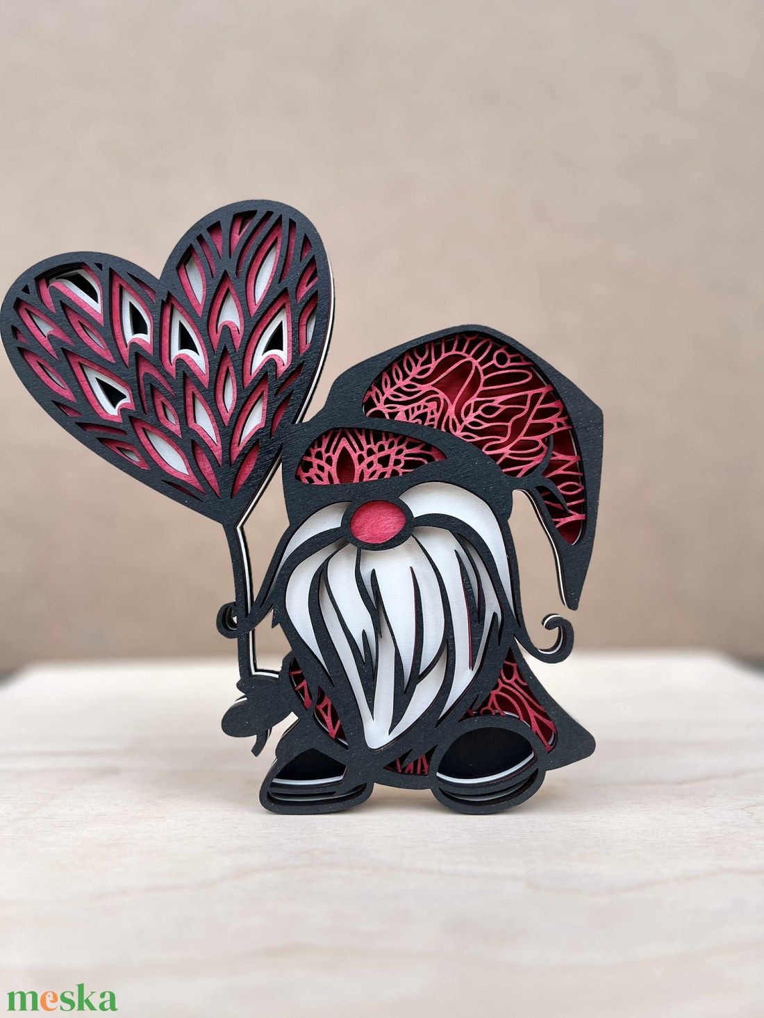 Szíves manó - otthon & életmód - dekoráció - kép & falikép - 3d képek - Meska.hu