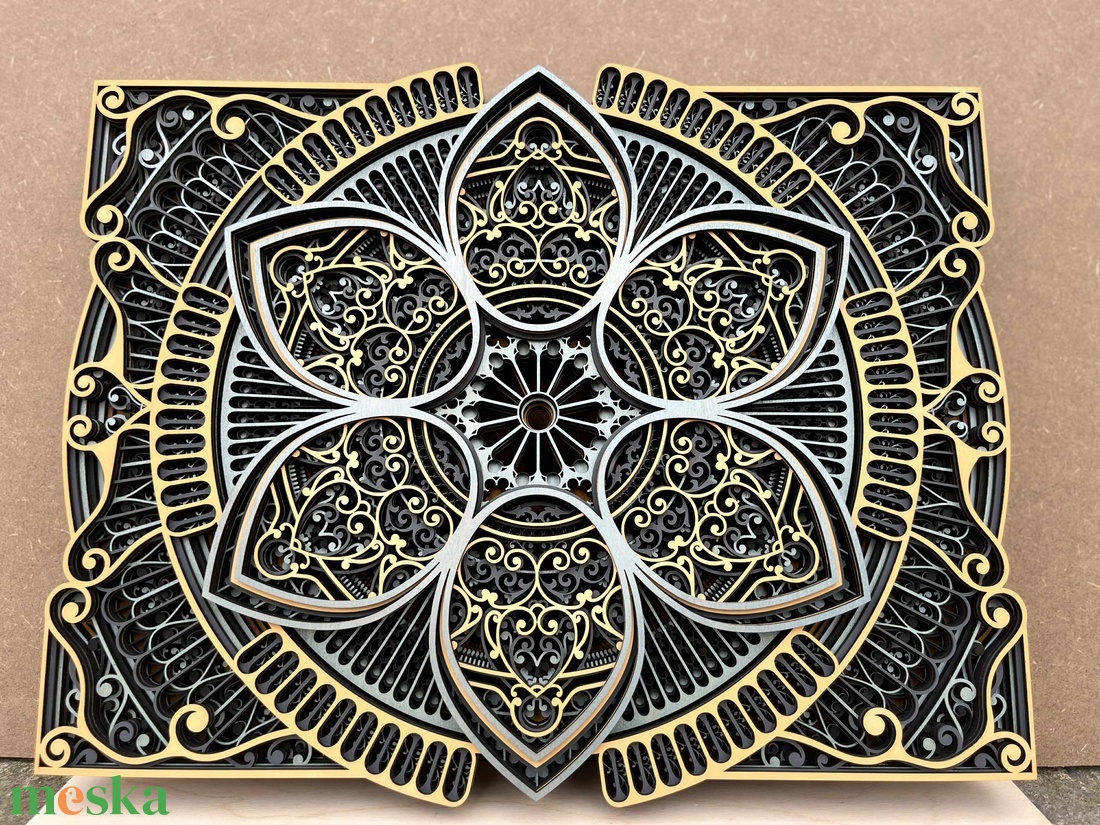 Mandala falidekor - otthon & életmód - dekoráció - dísztárgy - Meska.hu