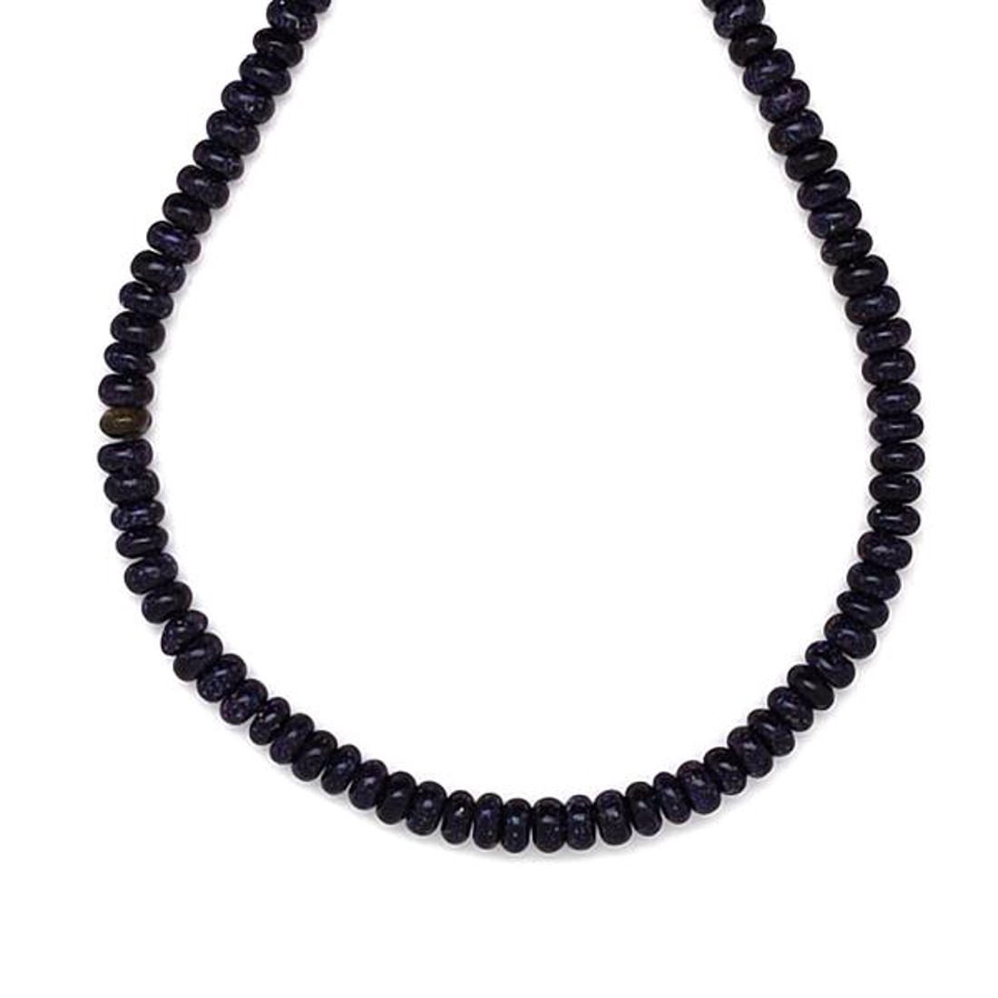 Goldstone kék korong 4x2mm  ékszerkészítő alapanyag (füzér) - kellékek & szerszámok - ásvány alapanyag - ásványfüzér - Meska.hu