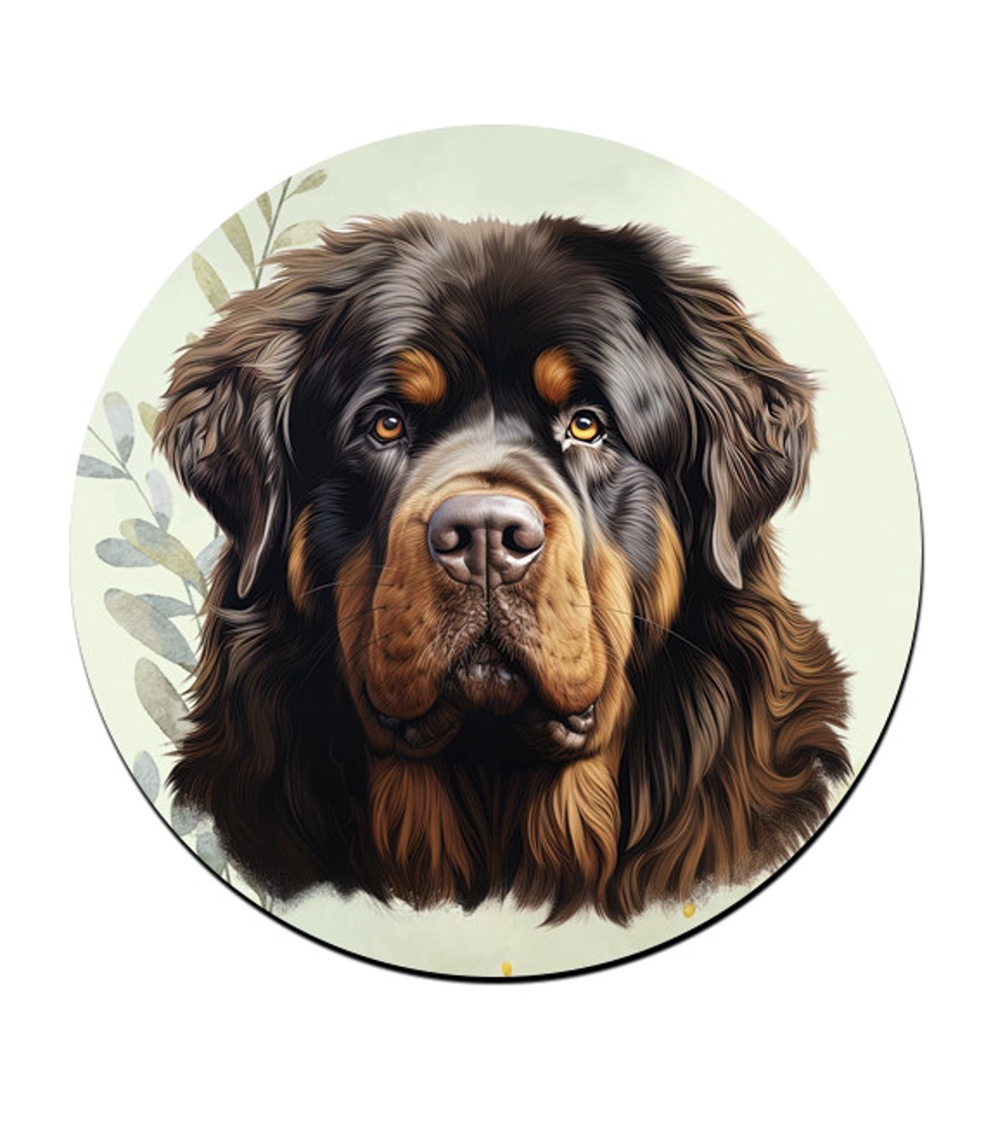 Tibeti masztiff portré mintás bögre alátét -  - Meska.hu