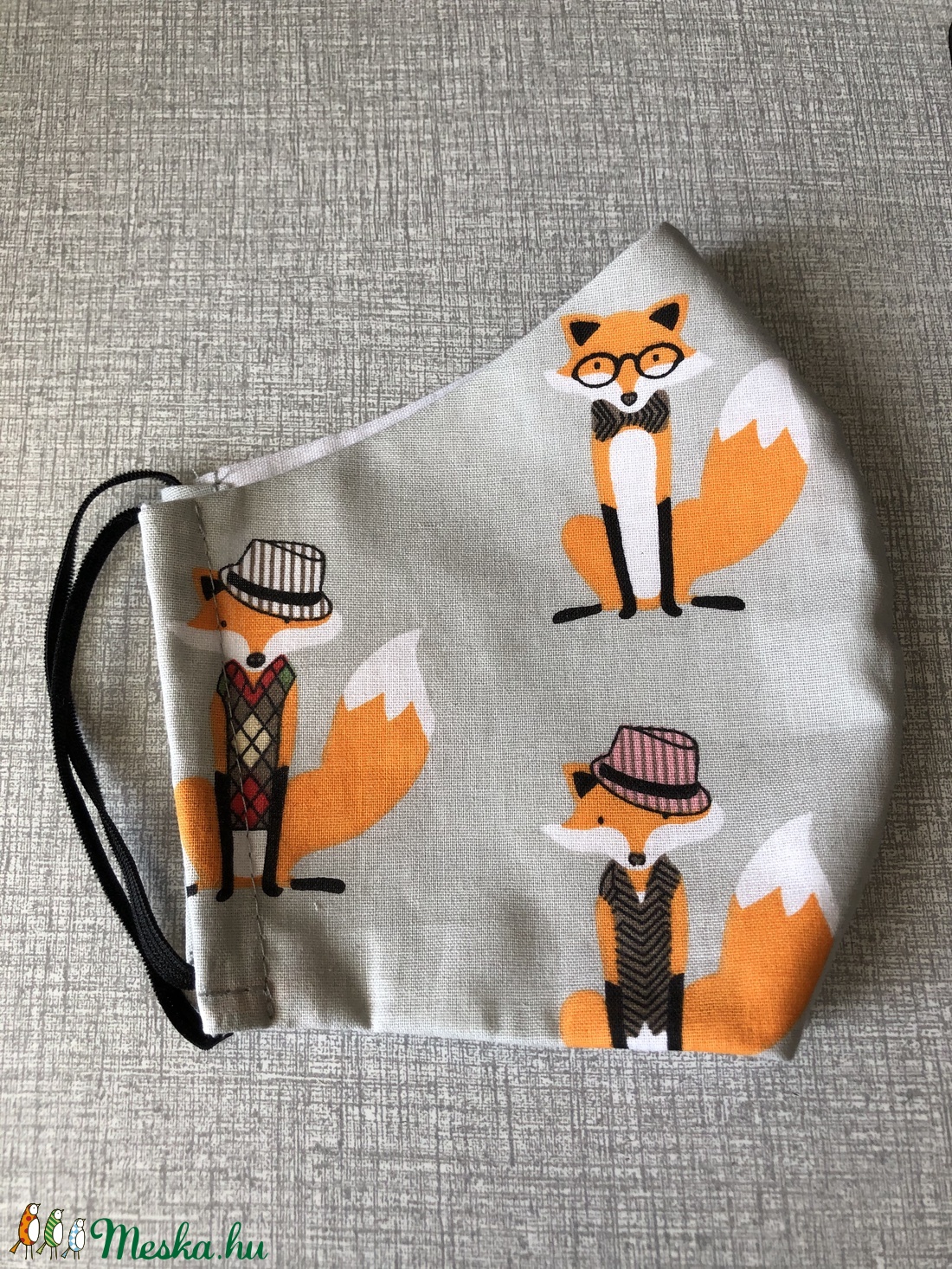 Szájmaszk Lord Fox - gyerek - gyerek - Meska.hu Szájmaszk Lord Fox - gyerek - gyerek - Meska.hu