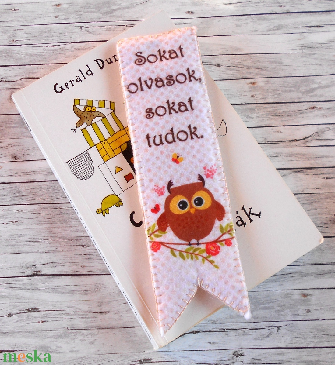 Baglyos könyvjelzők nemcsak gyerekeknek  - könyv & zene - könyvjelző - Meska.hu
