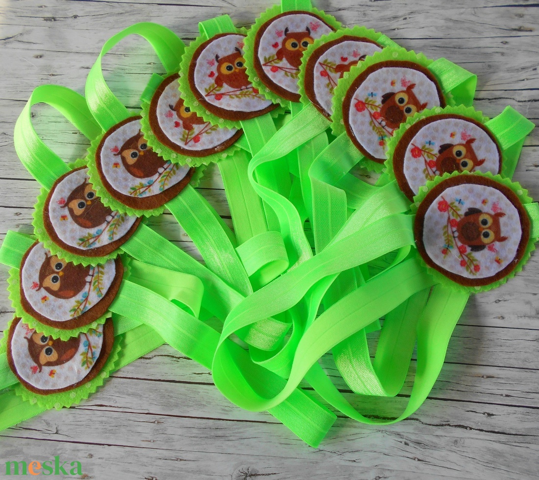Zöld gumis könyvjelző (bagoly mintás) - könyv & zene - könyvjelző - Meska.hu Zöld gumis könyvjelző (bagoly mintás) - könyv & zene - könyvjelző - Meska.hu