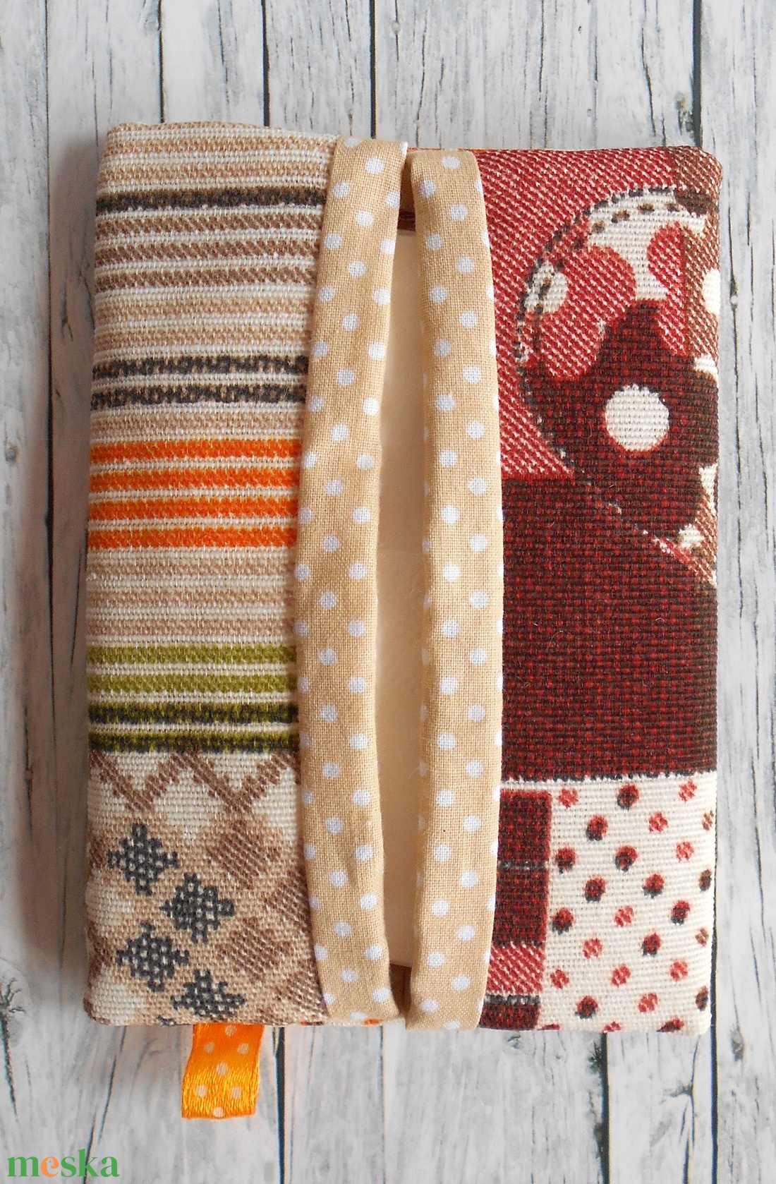 Zsepitartó (Narancs-barna-bordó-beige szív mintás ) - táska & tok - pénztárca & más tok - zsebkendőtartó tok - Meska.hu Zsepitartó (Narancs-barna-bordó-beige szív mintás ) - táska & tok - pénztárca & más tok - zsebkendőtartó tok - Meska.hu