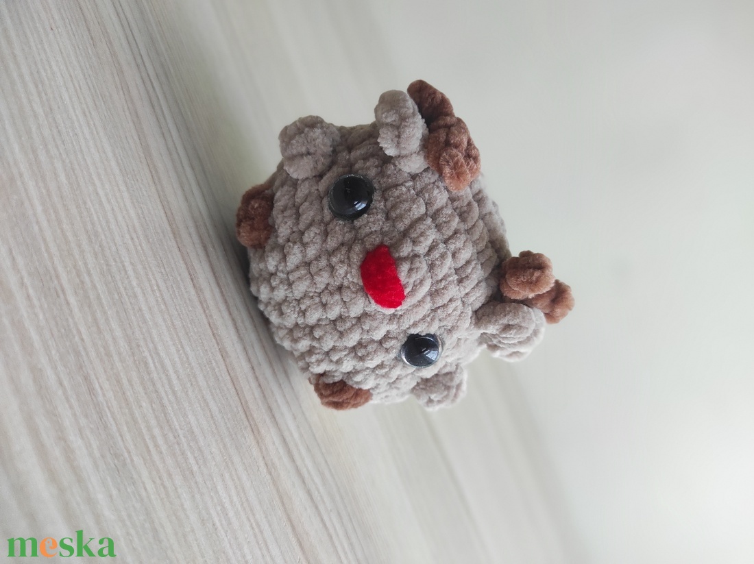Mini rénszarvas - játék & sport - plüssállat & játékfigura - plüss mesefigurák - Meska.hu