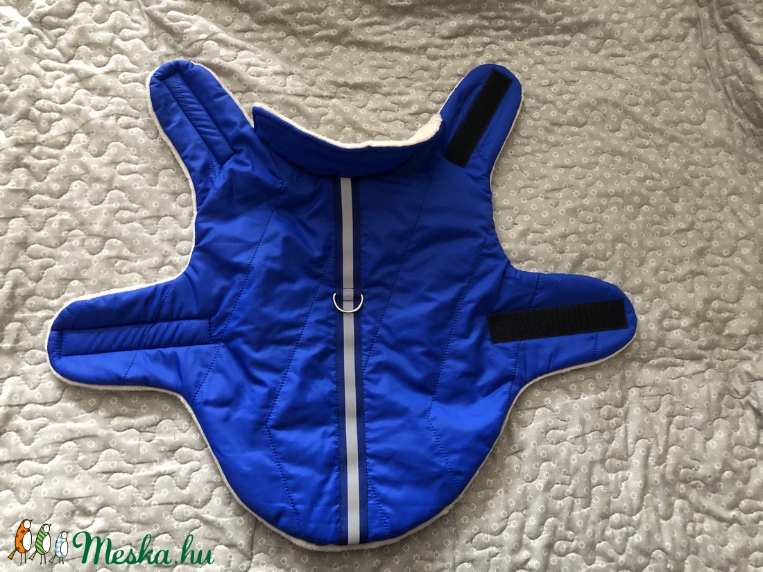 Kutyaruha wellsoft béléssel királykék-drapp 35 cm - otthon & életmód - kisállatoknak - kutyáknak - kutya ruházat - Meska.hu Kutyaruha wellsoft béléssel királykék-drapp 35 cm - otthon & életmód - kisállatoknak - kutyáknak - kutya ruházat - Meska.hu