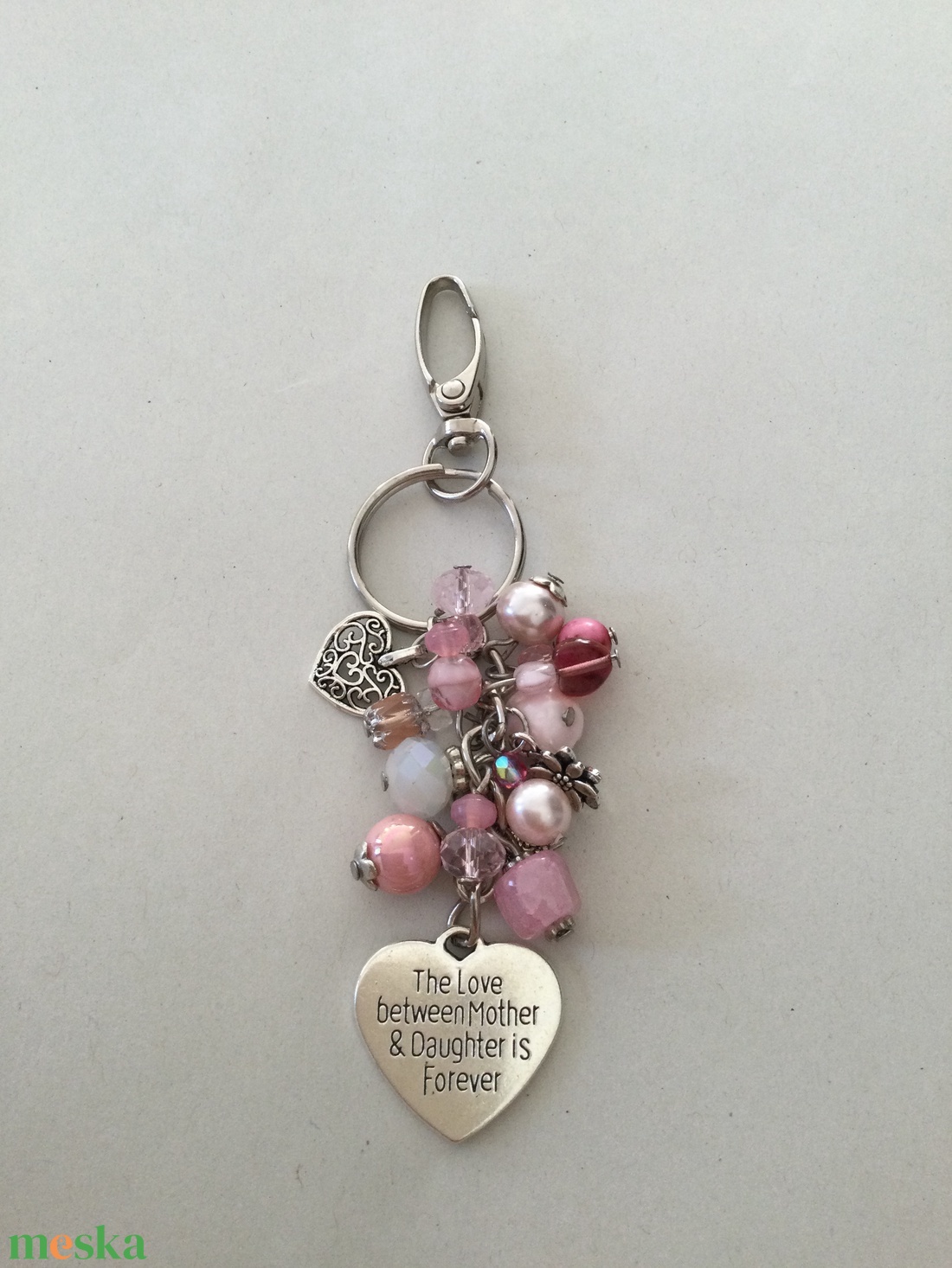 Anya-lánya kulcstartó,táskadísz - táska & tok - kulcstartó & táskadísz - táskadísz - Meska.hu