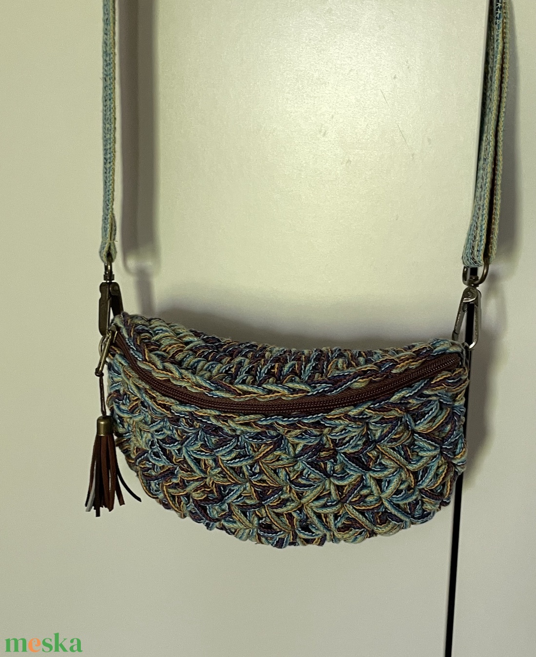Horgolt crossbody övtáska - otthon & életmód - tárolás & rendszerezés - tárolókosár - Meska.hu Horgolt crossbody övtáska - otthon & életmód - tárolás & rendszerezés - tárolókosár - Meska.hu
