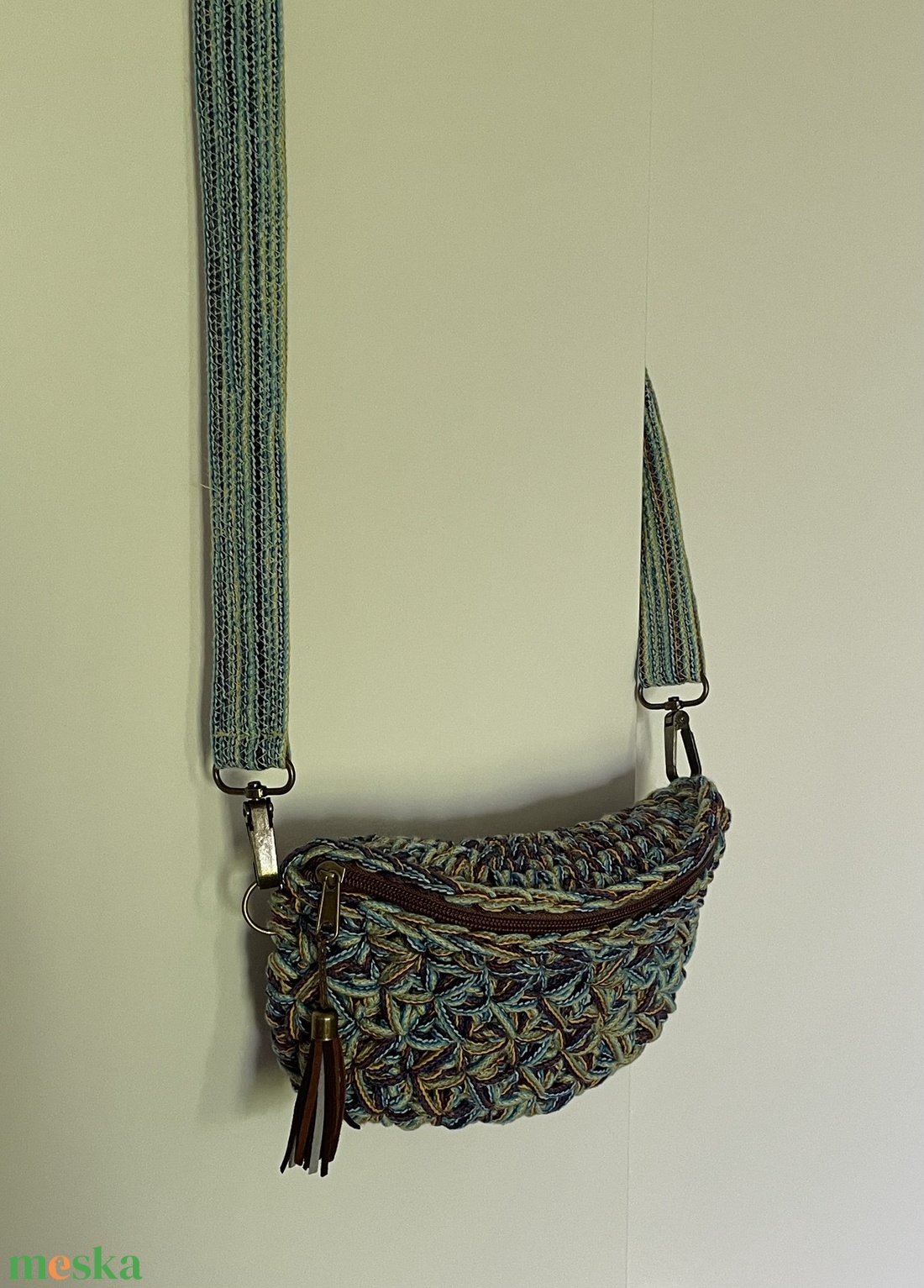 Horgolt crossbody övtáska - otthon & életmód - tárolás & rendszerezés - tárolókosár - Meska.hu Horgolt crossbody övtáska - otthon & életmód - tárolás & rendszerezés - tárolókosár - Meska.hu