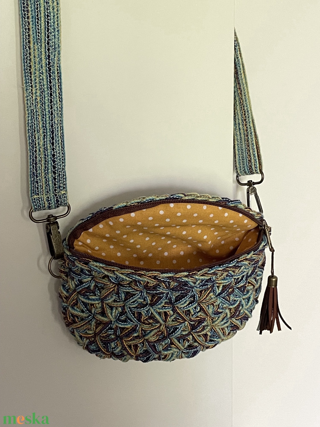 Horgolt crossbody övtáska - otthon & életmód - tárolás & rendszerezés - tárolókosár - Meska.hu Horgolt crossbody övtáska - otthon & életmód - tárolás & rendszerezés - tárolókosár - Meska.hu