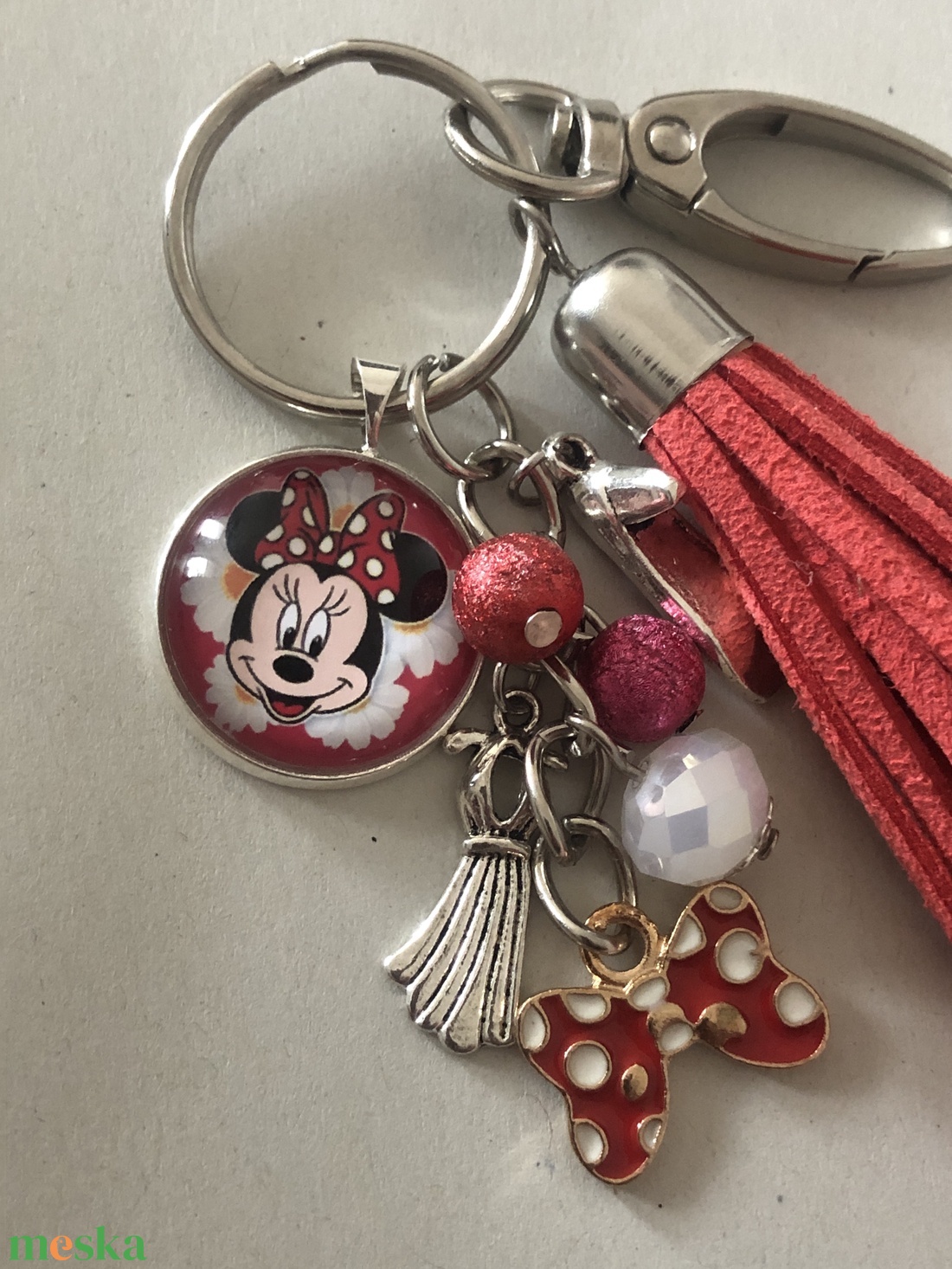 Minnie kulcstartó,táskadísz - táska & tok - kulcstartó & táskadísz - kulcstartó - Meska.hu Minnie kulcstartó,táskadísz - táska & tok - kulcstartó & táskadísz - kulcstartó - Meska.hu