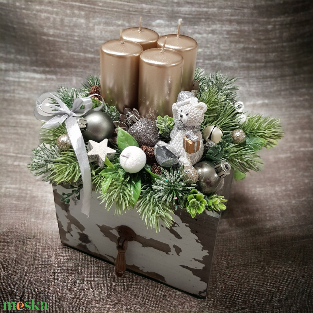 Adventi asztaldísz - karácsony - adventi díszek - adventi asztaldísz - Meska.hu Adventi asztaldísz - karácsony - adventi díszek - adventi asztaldísz - Meska.hu