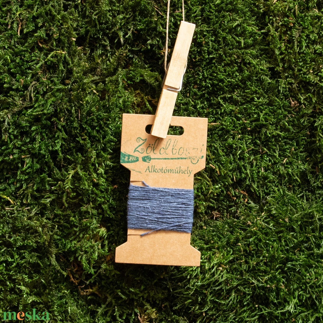 Újrahasznosított Farmerfonal ECO jeans Venne - NM 12/2 - 10 m - palakék - kellékek & szerszámok - rövidáru - fonal, cérna - kevert fonal - Meska.hu Újrahasznosított Farmerfonal ECO jeans Venne - NM 12/2 - 10 m - palakék - kellékek & szerszámok - rövidáru - fonal, cérna - kevert fonal - Meska.hu
