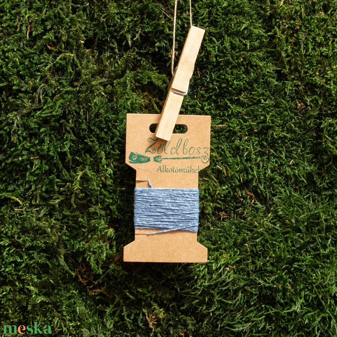 Újrahasznosított farmerfonal ECO jeans Venne - NM 12/2 - 10 m - Halványkék - kellékek & szerszámok - rövidáru - fonal, cérna - kevert fonal - Meska.hu Újrahasznosított farmerfonal ECO jeans Venne - NM 12/2 - 10 m - Halványkék - kellékek & szerszámok - rövidáru - fonal, cérna - kevert fonal - Meska.hu