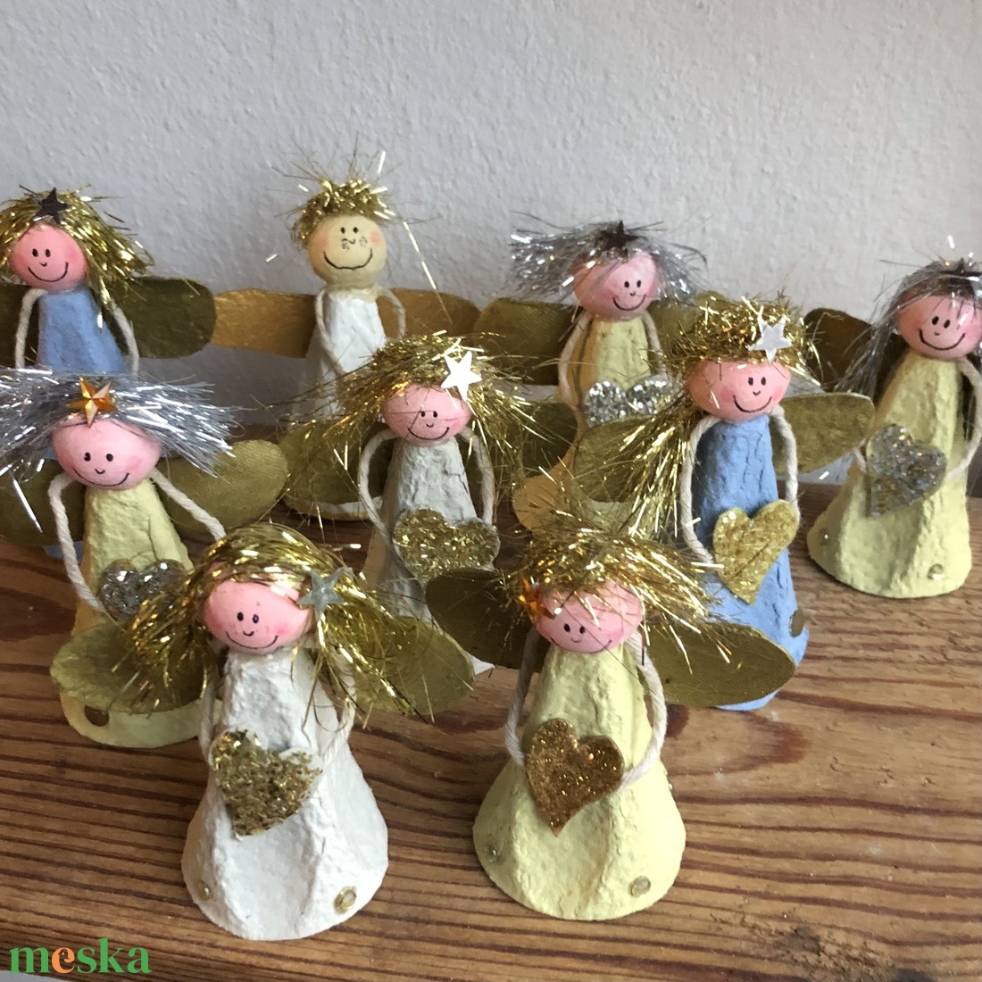 Angyalka (upcycling) - karácsony - karácsonyi lakásdekoráció - karácsonyi manók, figurák - Meska.hu Angyalka (upcycling) - karácsony - karácsonyi lakásdekoráció - karácsonyi manók, figurák - Meska.hu