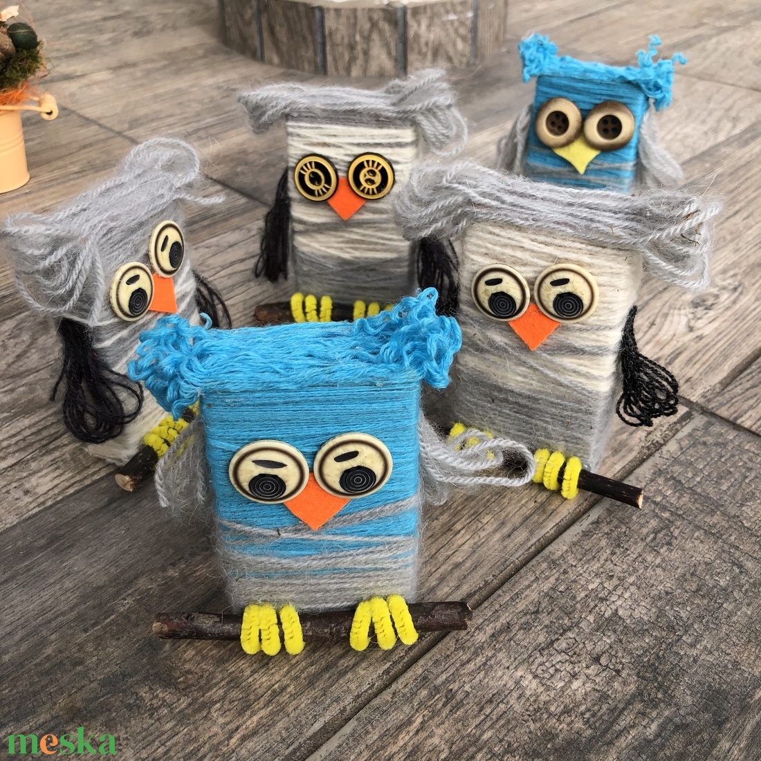 Bagoly dekoráció (upcycling) - otthon & életmód - dekoráció - asztal és polc dekoráció - asztaldísz - Meska.hu Bagoly dekoráció (upcycling) - otthon & életmód - dekoráció - asztal és polc dekoráció - asztaldísz - Meska.hu