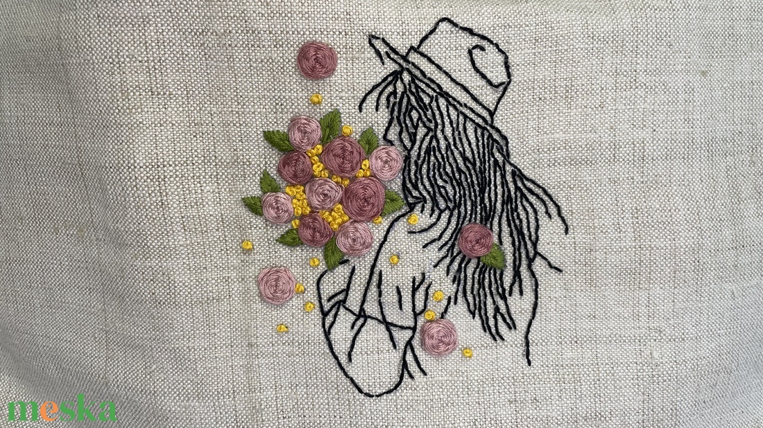 Vászon válltáska - táska & tok - kézitáska & válltáska - válltáska - Meska.hu