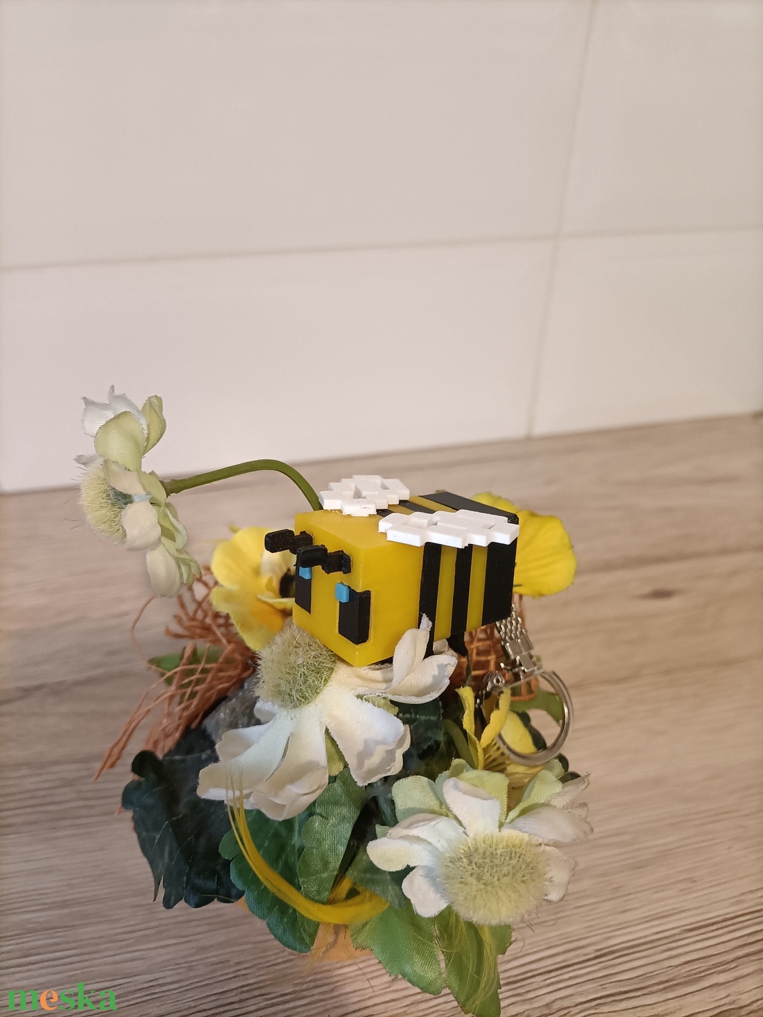 Minecraft bee - táska & tok - kulcstartó & táskadísz - táskadísz - Meska.hu Minecraft bee - táska & tok - kulcstartó & táskadísz - táskadísz - Meska.hu