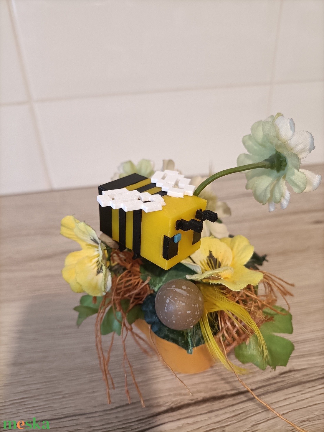 Minecraft bee - táska & tok - kulcstartó & táskadísz - táskadísz - Meska.hu Minecraft bee - táska & tok - kulcstartó & táskadísz - táskadísz - Meska.hu
