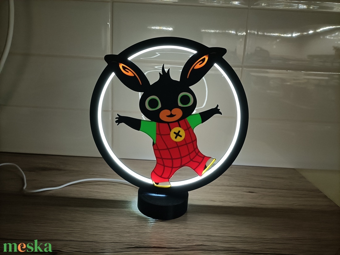 Bing nyuszi asztali lámpa - otthon & életmód - lámpa - hangulatlámpa - Meska.hu