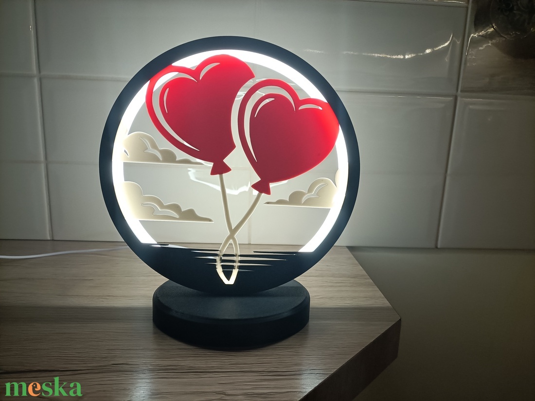 Valentin napi hangulatlámpa - otthon & életmód - lámpa - hangulatlámpa - Meska.hu