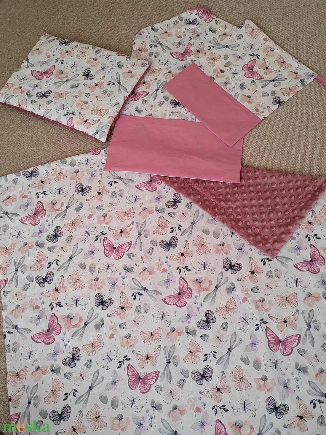 ,,ZOLICA Ovis szett 4 részes - Pillangók tánca - játék & sport - ovis felszerelés - ovis szett - Meska.hu