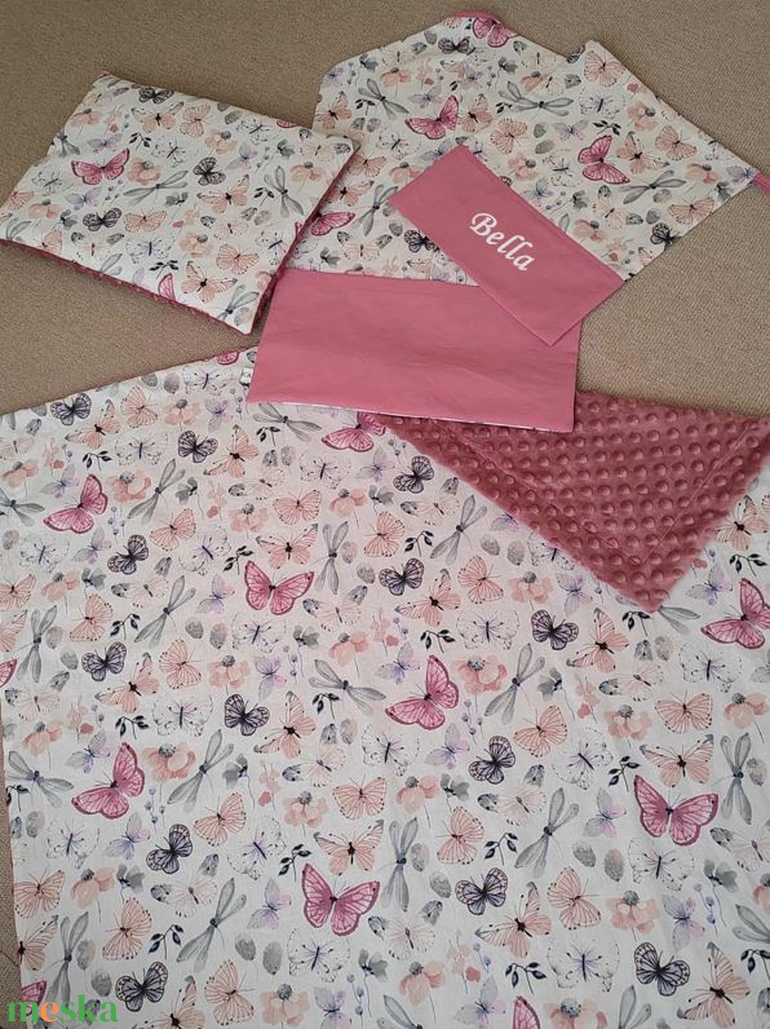 ,,ZOLICA Ovis szett 4 részes - Pillangók tánca - játék & sport - ovis felszerelés - ovis szett - Meska.hu