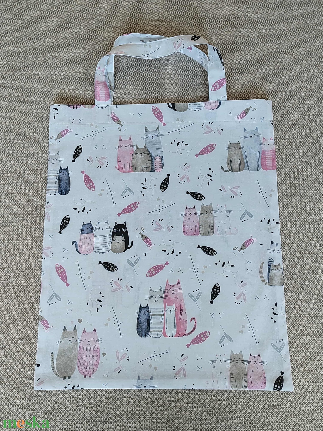 ,,ZOLICA Ovis ágyneműtartó táska - Cirmos csoda - játék & sport - ovis felszerelés - egyéb ovis kiegészítő - Meska.hu