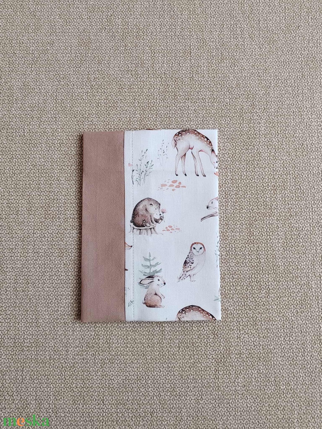 ,,ZOLICA Egészségügyi könyvborító PRÉMIUM  - Mesés erdő II - baba - mama - babaemlékek - egészségügyi kiskönyv borító - Meska.hu