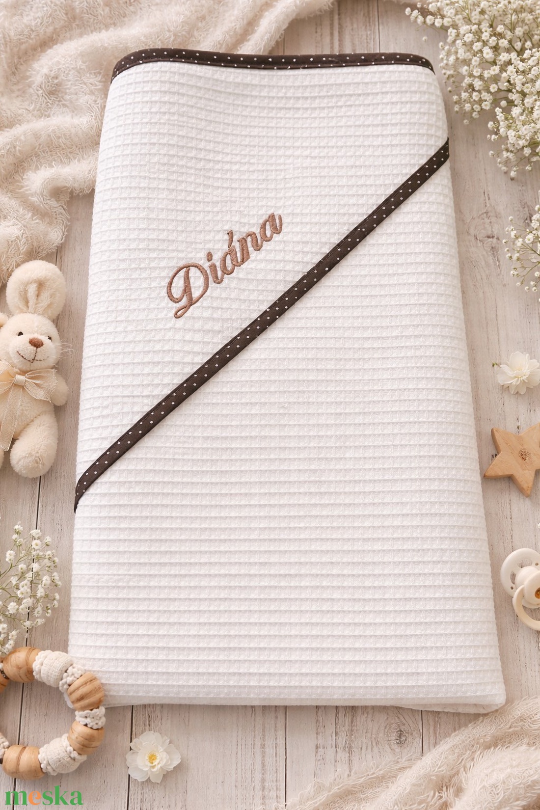 Baba / gyermek fürdőlepedő PRÉMIUM - baba - mama - pelenkázó, babafürdető kellékek - baba törölköző - Meska.hu