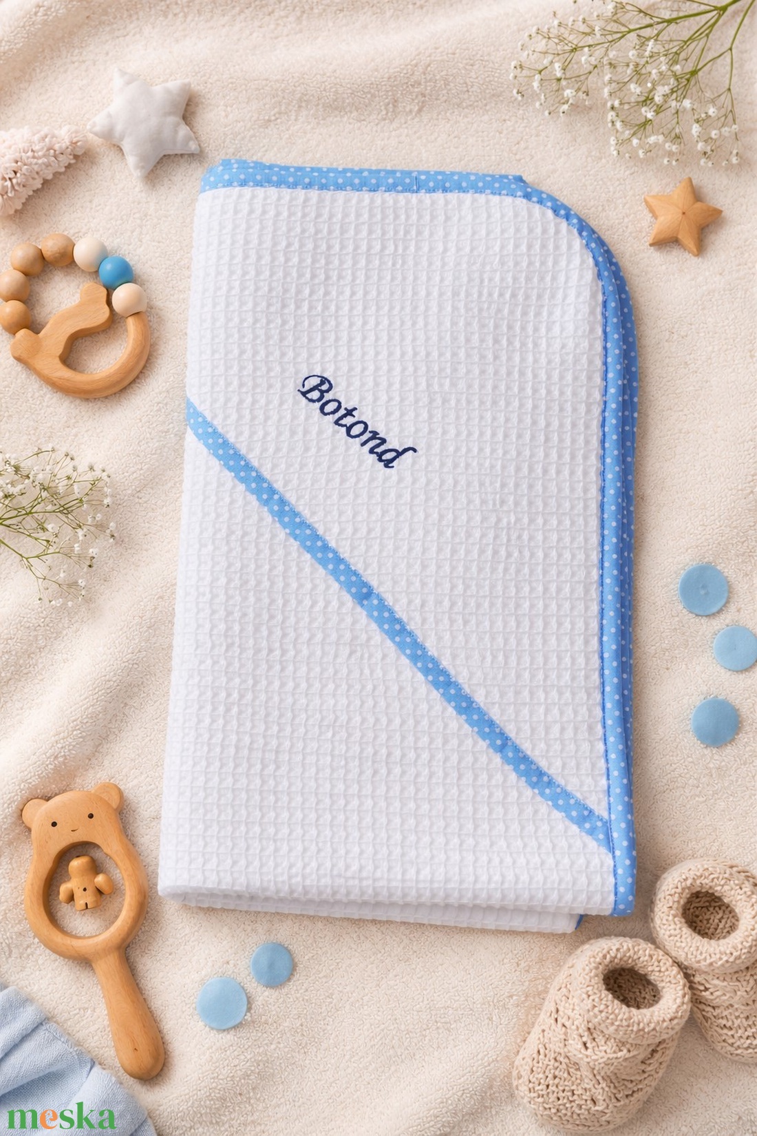 ,,ZOLICA Baba / gyermek fürdőlepedő PRÉMIUM - baba - mama - pelenkázó, babafürdető kellékek - baba törölköző - Meska.hu