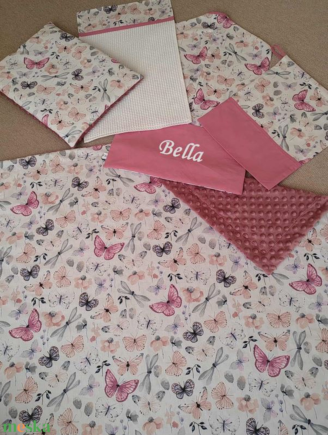 ,,ZOLICA Ovis szett 5 részes - Pillangók tánca - játék & sport - ovis felszerelés - ovis szett - Meska.hu