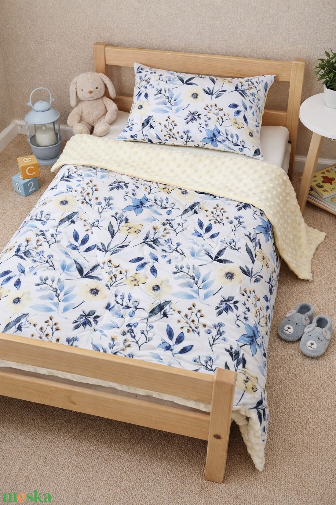 ,,ZOLICA Gyermekágynemű szett 2 részes - Tavaszi szellő - játék & sport - ovis felszerelés - ovis ágynemű - Meska.hu