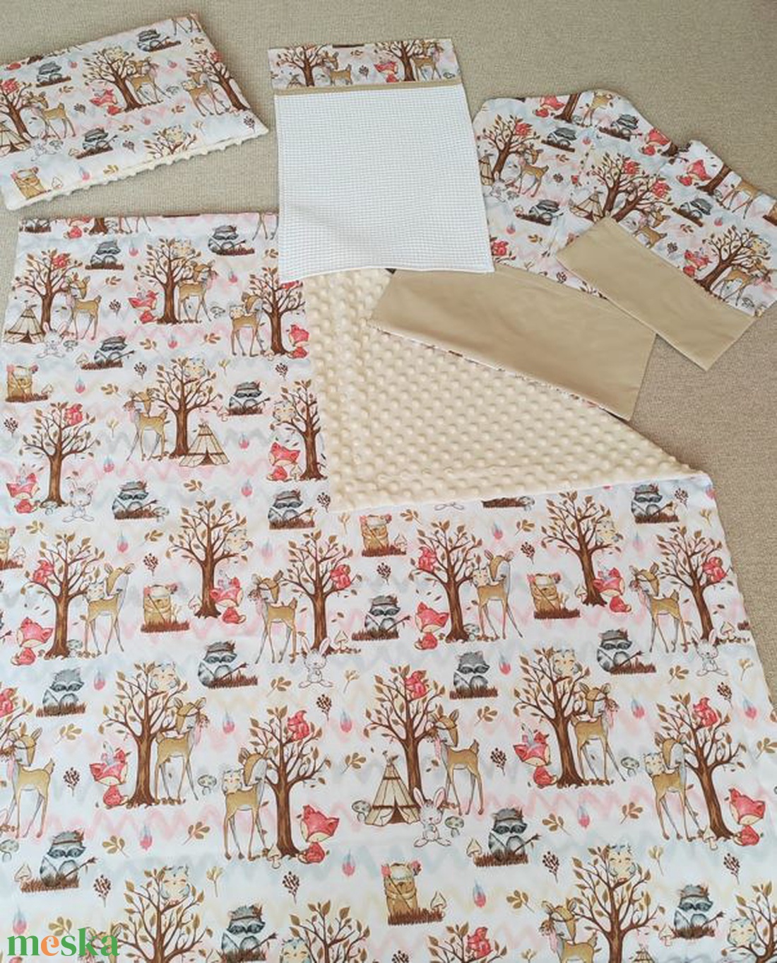 ,,ZOLICA Ovis szett 5 részes - Az erdő állatai - játék & sport - ovis felszerelés - ovis szett - Meska.hu